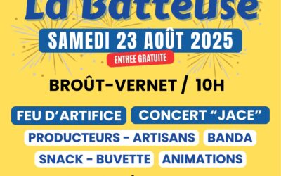 Fête de la batteuse – Broût Vernet