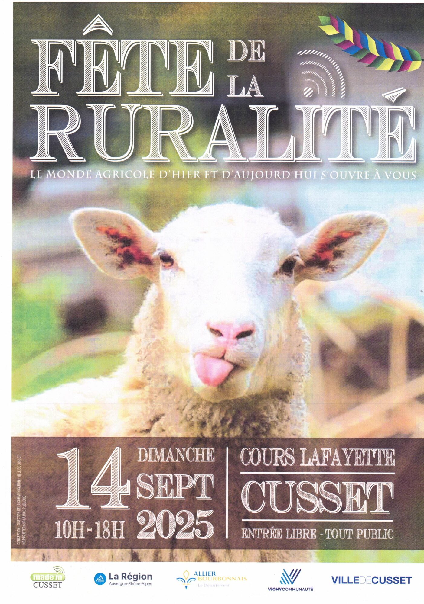La ruralité s'invite en ville. A découvrir sur le stand de Une Mémoire pour l'Avenir - Mémoire du Bourbonnais: nos nombreux livres , outils, objets de la vie d'autrefois, galerie photos.