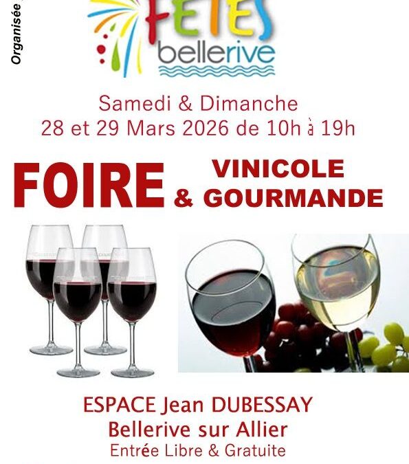 Foire vinicole et gourmande