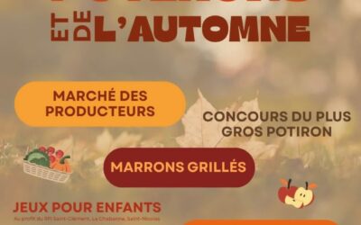 Fête du potiron – St Clément – 25 octobre
